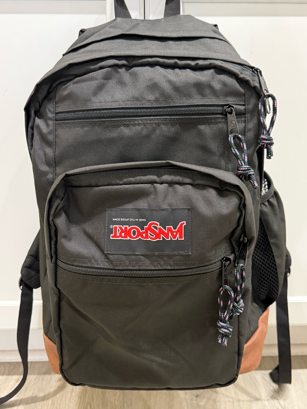 Jansport Black 34L Stranger Things Upside Down Backpack